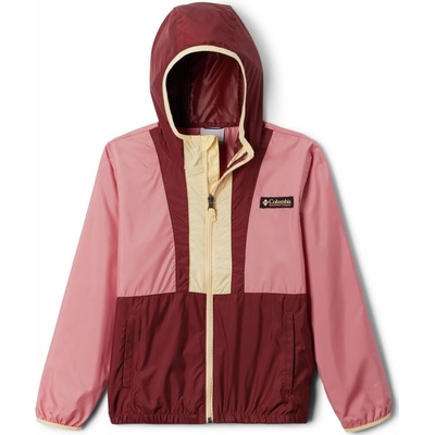 Columbia Back Bowl Hooded Windbreaker Pink Agave Spice Sunkissed