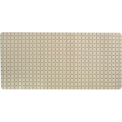MSV protiskluzová podložka do vany QUADRO Premium béžová 36 x 76 cm