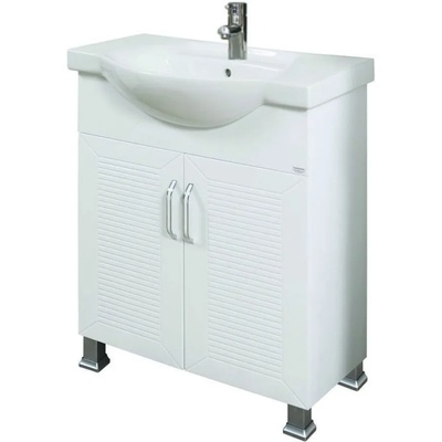 Makena Долен pvc шкаф с умивалник Кери -70 см (3541709)