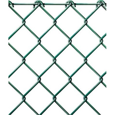 Štvorhranné pletivo poplastované 125 cm zelené