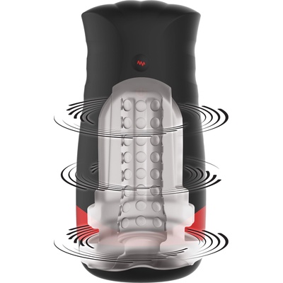 Hidden Desire Fusion Quantum Cyclone Masturbator Black