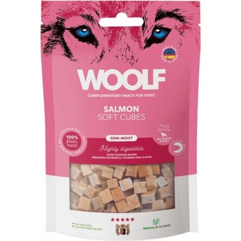 Woolf Soft Cubes Salmon 100 g