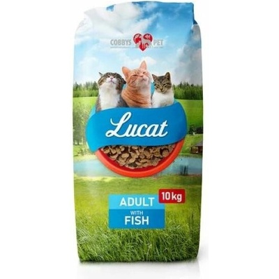 COBBYS PET LUCAT Adult Fish plnohodnotné s rybou 10 kg