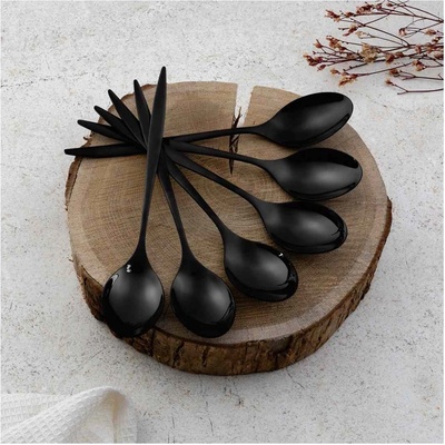 BerlingerHaus Sada příborů Matte Black 24 ks