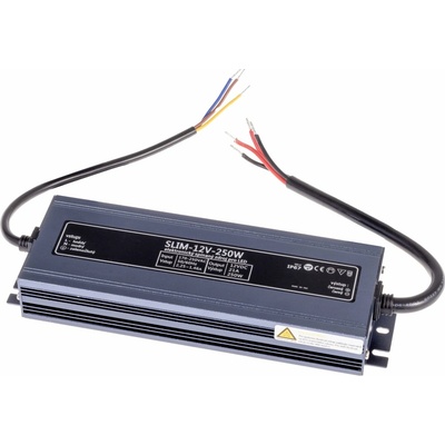 T-LED, LED zdroj 12V 250W SLIM-12V-250W