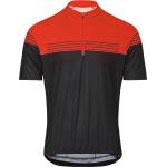 Vaude Мъжка фланелка с къс ръкав за колоездене Vaude Posta Half-Zip Tricot II Cycling jersey - Glowing Red (056-3083-0613)