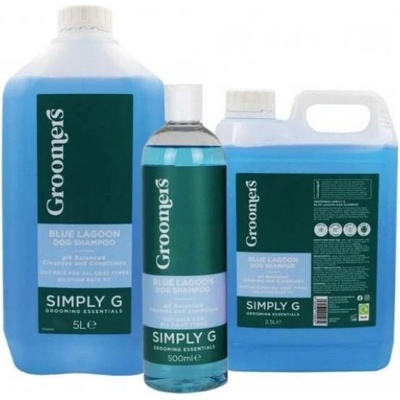 Groomers Efektivní šampon Modrá lagunaSimply G Blue Lagoon Shampoo 2,5 l