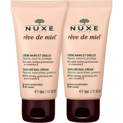 Nuxe Krém na ruky a nechty Reve de Miel 2 x 50 ml