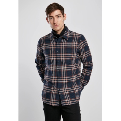 Urban Classics Мъжка риза в тъмносиньо каре от Urban Classics Checked Campus Shirt UB-TB3807-02747 - Тъмносин, размер M