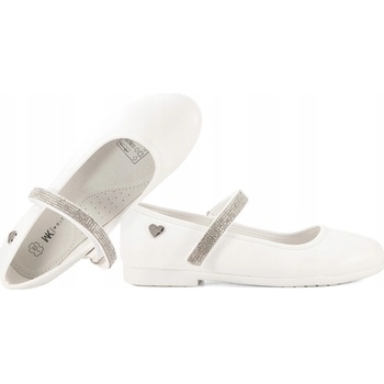 Dievčenské komunitné baleríny 5B23714B biele