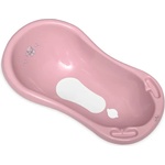 Lorelli Бебешка нехлъзгаща вана с оттичане Lorelli - Bear, 84 cm, Dark Pink (10130460241)