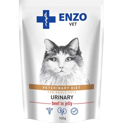 Enzo Vet Urinary s hovězím masem jelly 100 g
