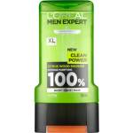L'Oréal Men Expert Clean Power - Душ гел за коса, лице и тяло за мъже 300мл