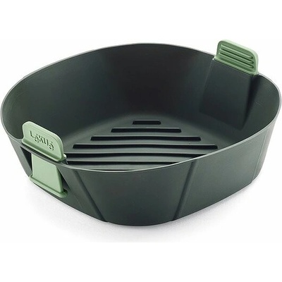 Košík do horkovzdušné fritézy 22 x 22 cm, zelená, silikon, Lékué – Zboží Dáma
