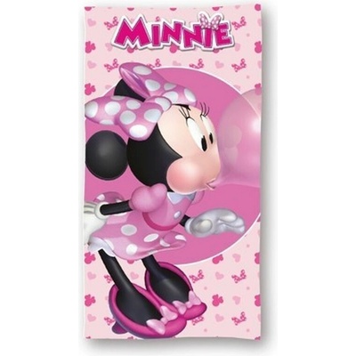 Faro osuška Minnie mašličky 70 x 140 cm