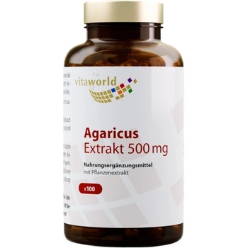 Image 1 of vitaworld Agaricus Extrakt 500 mg [100 капсули]