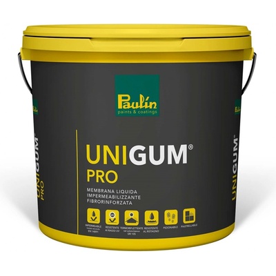 Paulín Tekutá guma - Unigum Pro® Šedá Balení: 18 kg, ODSTÍN: Šedá