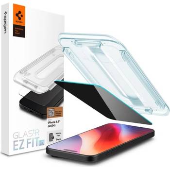 Spigen iPhone 16 Pro Max SPIGEN EZ FIT HD екранен протектор стъкло 2.5D, 9H + рамка, TRANSFER AGL07915 (AGL07915)