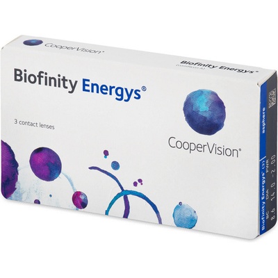 Cooper Vision Biofinity Energys 3 šošovky