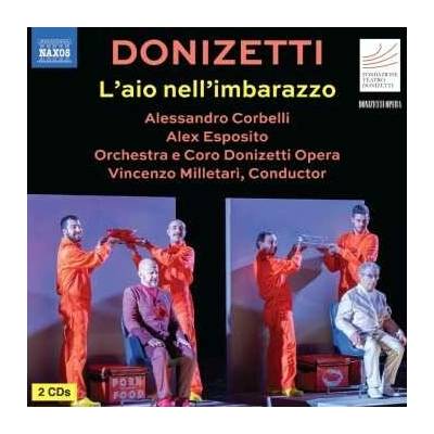Gaetano Donizetti : L'aio nell'imbarazzo (Vincenzo Milletari) CD