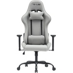 The G-Lab Геймърски стол G-Lab - KS PLATINIUM GREY (черен; регулируема височина; регулируема подлакътница) KS-PLATINIUM-GREY (KS-PLATINIUM-EX)