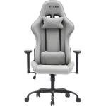 The G-Lab Геймърски стол G-Lab - KS PLATINIUM GREY (черен; регулируема височина; регулируема подлакътница) KS-PLATINIUM-GREY (KS-PLATINIUM-GREY)