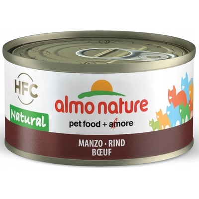 Almo Nature HFC natural cat hovädzie 70 g