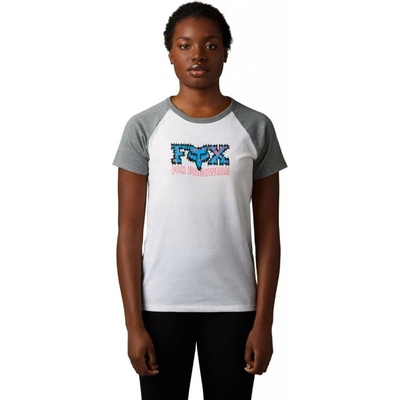 Fox Dámské tričko Barb Wire Raglan Tee White