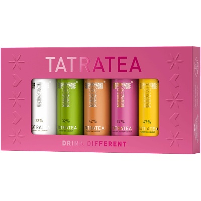 TATRATEA Mini Set Pink 5x40ml ликьор