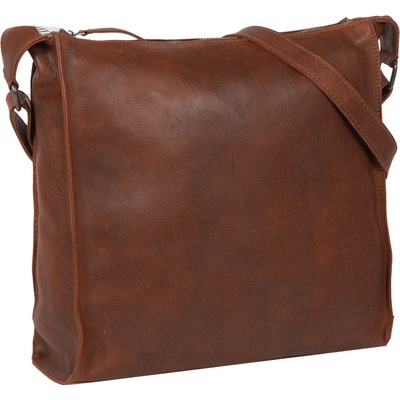 Justified dámská kožená crossbody kabelka Luisa hnědá