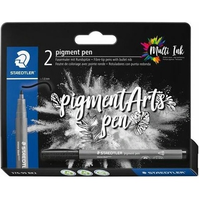 Staedtler Pigment pen 376 intenzivní černý 2 ks