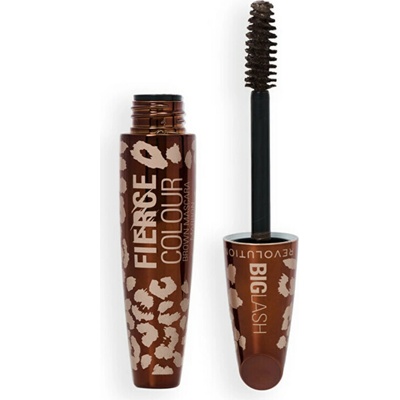 Revolution Řasenka Big Lash Fierce Colour Mascara Brown 9 g