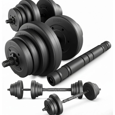 FITCHEMY bituminové činky a tyč 40 kg sada 2 x 20 kg – Zboží Mobilmania