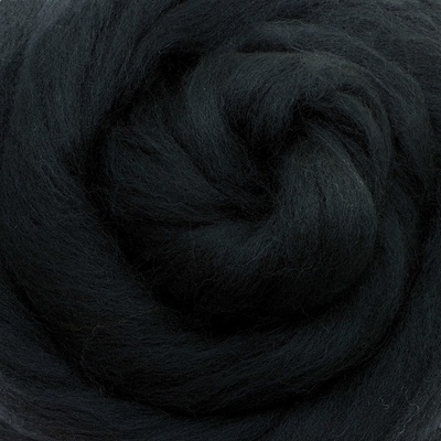 Ovčí vlna Merino česaná jemná 20 g černá 36
