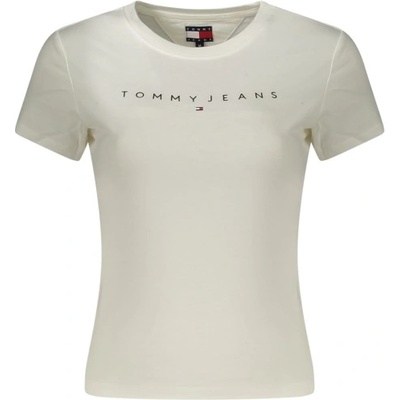 Tommy Hilfiger Дамска тениска с къс ръкав tommy hilfiger, Размер l, Цвят Бяло (dw0dw18398_biybl)