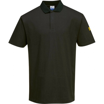 Portwest Antistatické polo tričko ESD AS21 Čierna 3XL