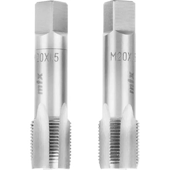 MTX Ръчни метчици MTX M20 x 1.5 мм, комплект 2 бр