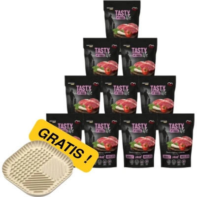 Tasty Dogs Life teľacie mäso v želé 10 x 500 g