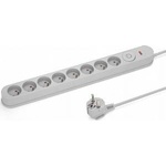 MONTIS Surge protection strip grey 8 sockets 3m MONTIS MT139-3