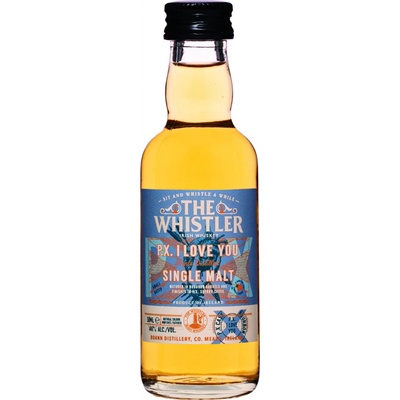 The Whistler Single Malt P.X. I Love You Mini 46% 0,05 l (čistá fľaša)