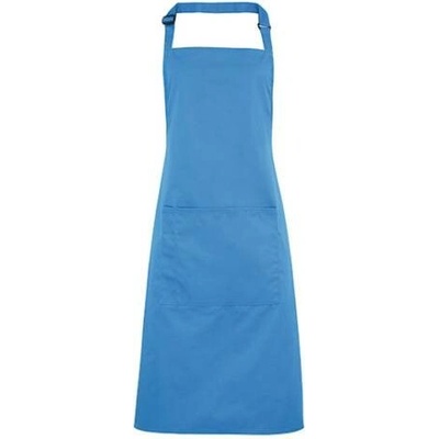 Premier Workwear Pracovní zástěra za krk s kapsou PR154 Sapphire Pantone 300 72x86cm
