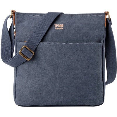 Veľká značková crossbody taška modrá GT549