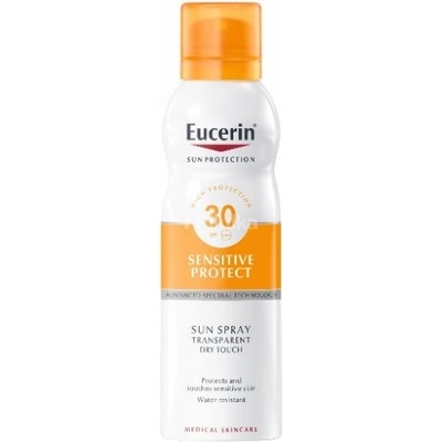 Eucerin transparentný sprej na opaľovanie Dry Touch SPF30 200 ml