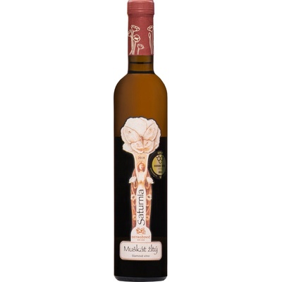 J&J Ostrožovič Muškát žltý Saturnia 9% 0,375 l (holá láhev)