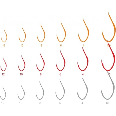 Mistrall Aji Dosuki červená vel.4 10 ks