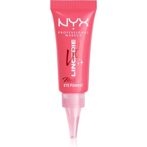 NYX Cosmetics Lid Lingerie кремави сенки са очи цвят 09 Cheeky Coral 6ml