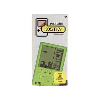 Digitální hra Padající kostky hlavolam Pocket zelená
