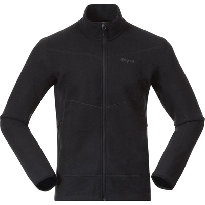 Bergans Мъжко вълнено яке Bergans Rabot Merino Fleece Midlayer Jacket Merino jacket - Dark Shadow Grey (005-7028-0212)