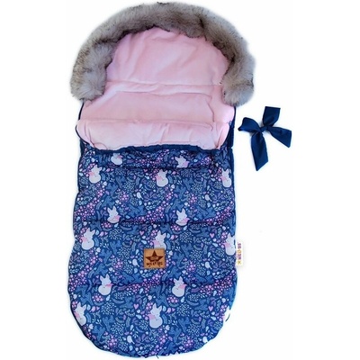 Baby Nellys maxi Premium Liška granátový 110 × 50 cm + rukávník