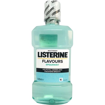 LISTERINE вода за уста, Flavours spearmint, 500мл